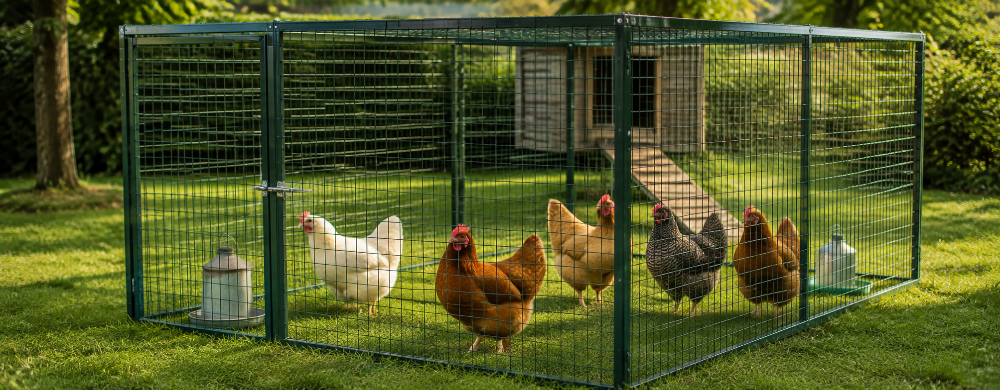 Image illustrant les enclos et cages