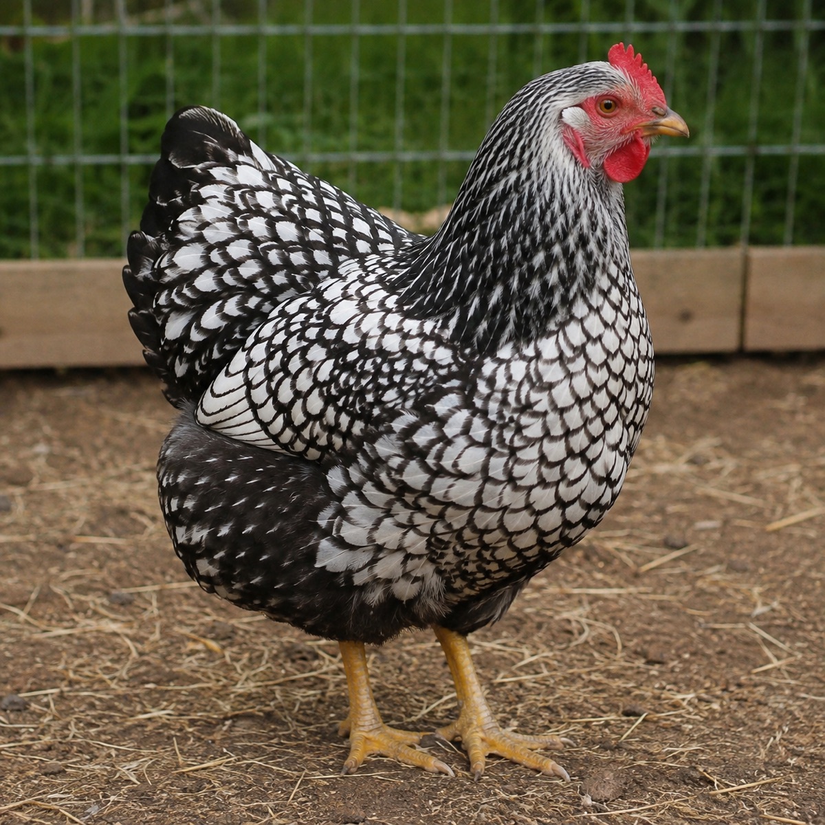 image poule Wyandotte