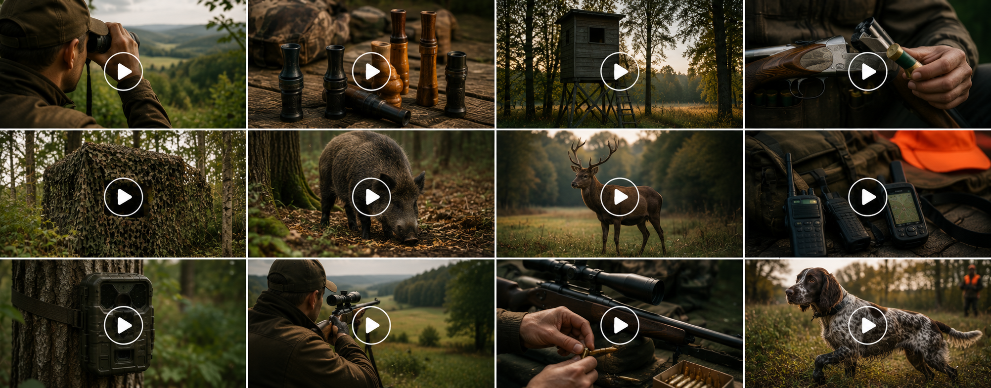 Image illustrant la rubrique vidéo chasse