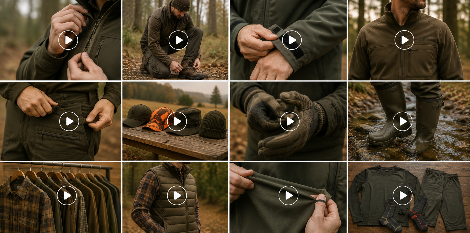 Image illustrant la rubrique vidéo Vêtements
