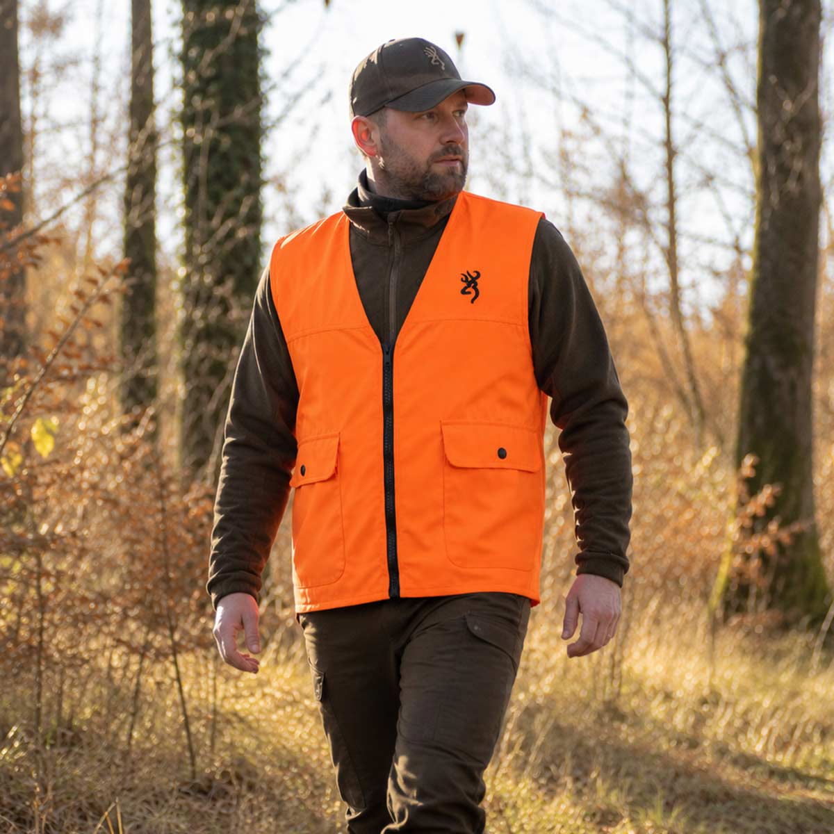 Gilet Browning chasse certifié EPI