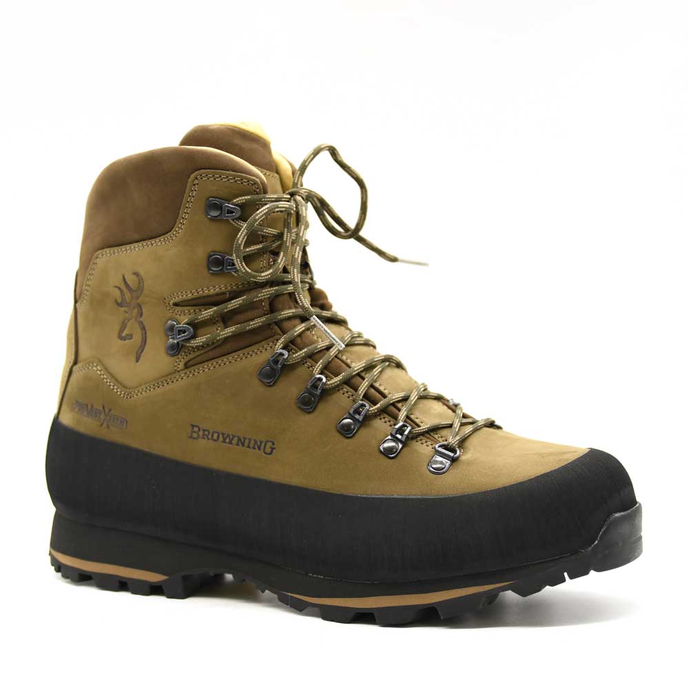 Photo des chaussures de chasse Browning Pyxidis dans le cadre de la comparaison avec la chaussure de chasse Browning Taurus